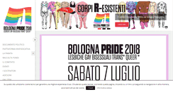 Desktop Screenshot of bolognapride.it